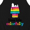 Men's - Peanuts - Live Life Colorfully Graphic Tank Top - 2 of 4