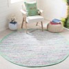 Rag Area Rug RAR125 Hand Woven Area Rug  - Safavieh - 2 of 3