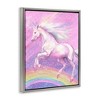Stupell Industries Rainbow Unicorn Scene, 17" x 21" - 3 of 4
