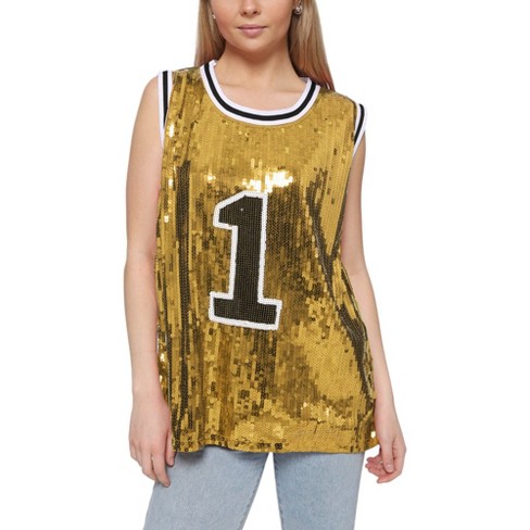 Anna-Kaci Sparkle And Shine Sleeveless Top