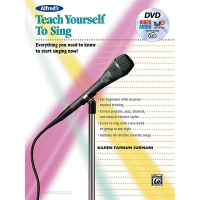 Alfred Alfred's Teach Yourself to Sing Book, DVD & Online Audio, Video & Software