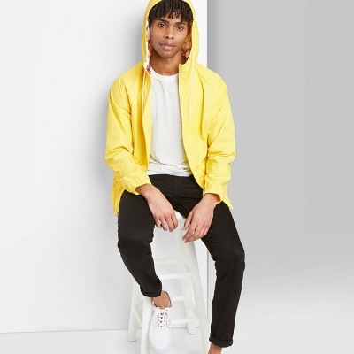 yellow rain jacket target