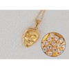Anna-Kaci Crystal Rhinestones Skull Pendant Necklace for Halloween & Punk Rock - 4 of 4