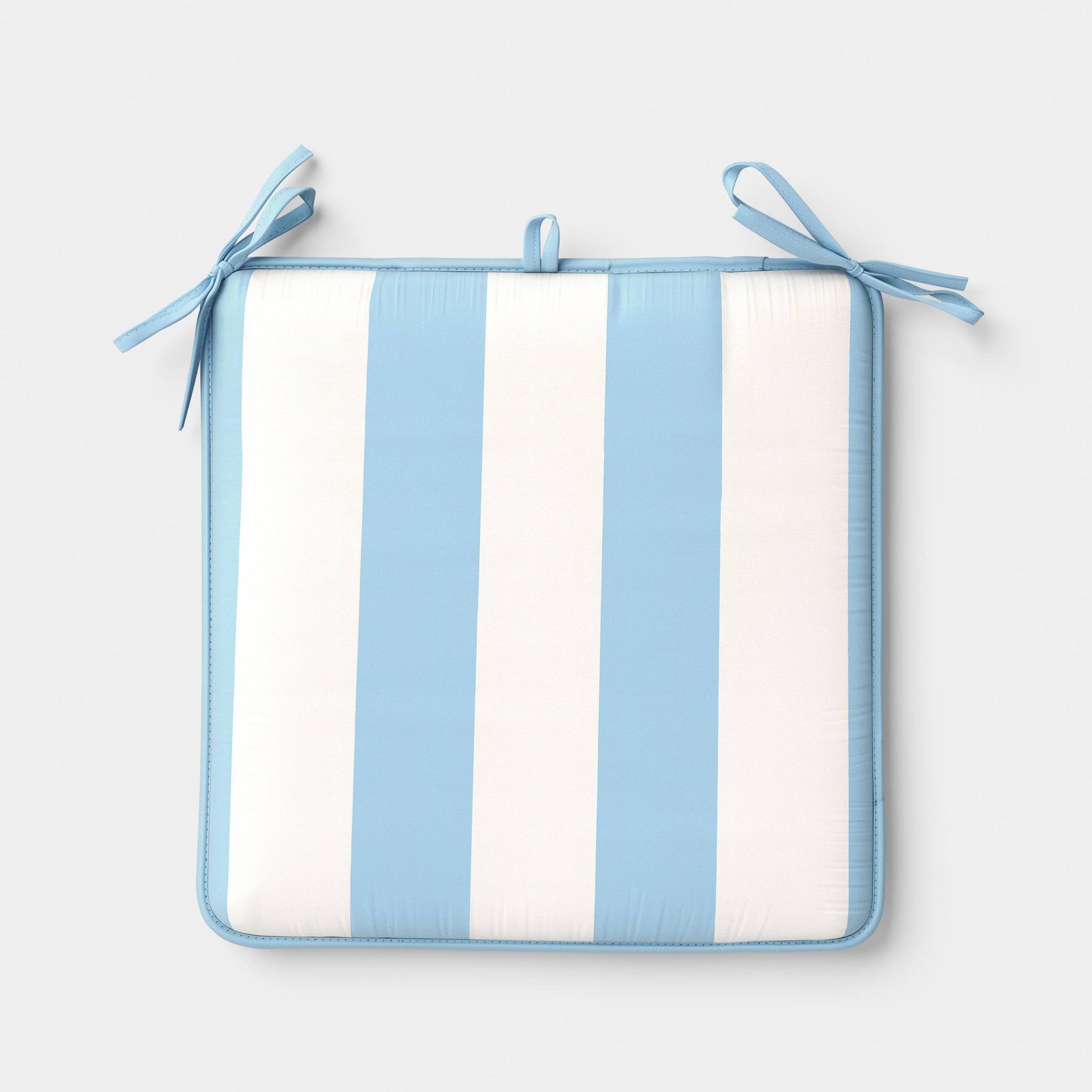 17"x17" Thick Stripe Outdoor Chair Cushion - Room Essentials™