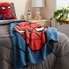 Marvel Spider-Man Mask Knit Kids' Throw Blanket - The Marvel Collection by Pillowfort™ - 2 of 4