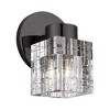 Livex Lighting Rotterdam 1 - Light Sconce in  Black Chrome - 4 of 4