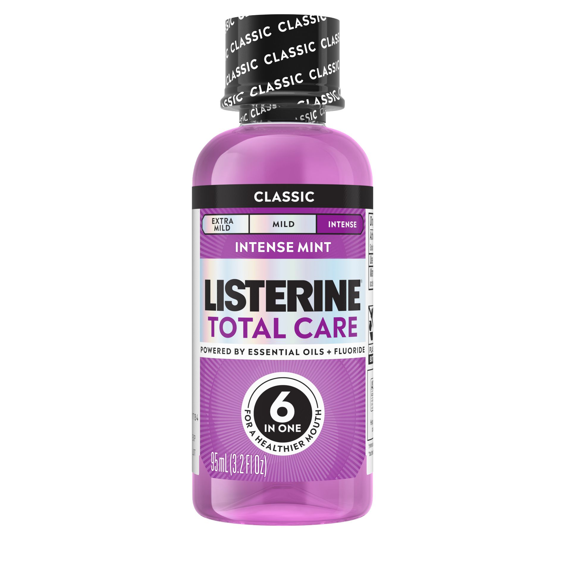 Listerine Total Care Fresh Mint Anticavity Mouthwash for Bad Breath and Enamel Strength