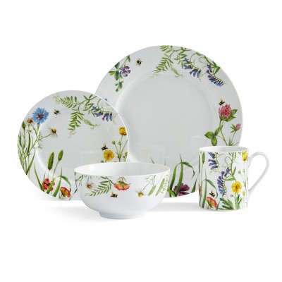 Portmeirion Home 16-Piece Dinnerware Set - Bumble Bee