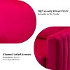 Iapygia Contemporary Tufted Wooden Upholstered Club Chair with Metal Legs for Bedroom and Living Room Club Chair| ART OF LIVING DESIGNS - 3 of 4