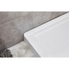 GreenEver Glasstone shower base SMC solid white finish 3636 - 4 of 4
