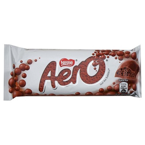 Nestle Aero Milk Chocolate Bar, (27 g) 1.4 Ounce (Pack of 12)