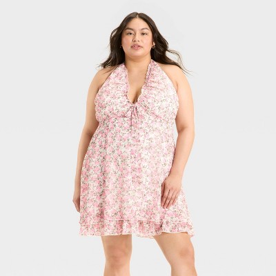 Women's Chiffon Layered Mini A-Line Dress - Wild Fable™