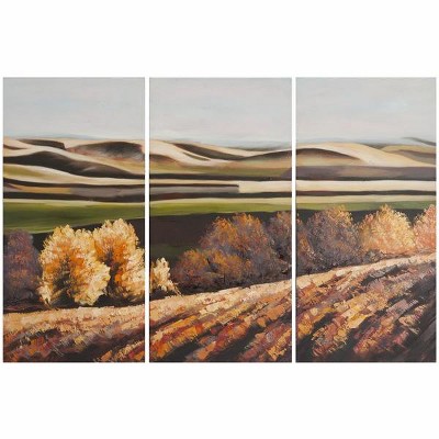 Harvest Dreams Triptych Wall Art - Safavieh.
