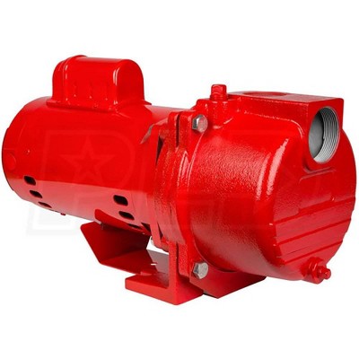 Photo 1 of **RUST WARE** Red Lion SPRK150 1.5 Horsepower 71 GPM Cast Iron Lawn Irrigation Sprinkler Pump