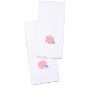 The Lakeside Collection Tropical Garden Bath Collection - Set of 2 Hand Towels - 1 of 2