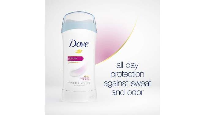 Dove Beauty Powder 24-Hour Invisible Solid Antiperspirant & Deodorant Stick, 2 of 8, play video