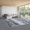 Abstract Area Rug 5x7 Machine Washable Modern Rugs for Living Room Soft Thin Non-Shedding Geometric Floor Cover Non-Slip Backing Contemporary Carpets - 3 of 4