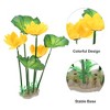 Unique Bargains Fish Tank Aquarium Decorations Plants Mini Aquarium Decorations Plastic Plants 10.24" 1pcs - image 3 of 4