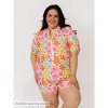 Artsy Floral Rash Guard One-Piece - 4 of 4