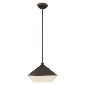 Livex Lighting Stockholm 1 - Light Pendant in  Bronze - 1 of 2