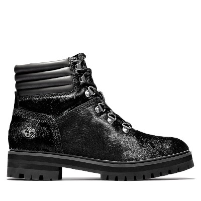 timberland black lace up boots