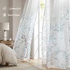 KWPZQEB Sheer Curtains - Home Decoration Grommet Airy & Lightweight Elegant Window Treatments with Light Filtering for Bedroom (1 Pcs, 50x84'' /95'') - 3 of 4