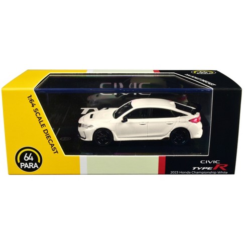 2023 Honda Civic Type R FL5 Championship White 1/64 Diecast Model Car by  Paragon Models