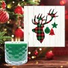 Courtside Market Deer Plaid Artboard & 13.5oz 3-Wick Candle Set - 2 of 3