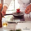 Cuisinel Glass Lid with Steam Vent - 6"-Inch, Compatible with Lodge Cast Iron Skillets - Universal Tempered Replacement Cover, Oven Safe. - 2 of 4