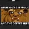 Women's - Disney - When The Coffee Hits Fitted Graphic T-Shirt - 2 of 3