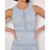 Women's High Neck Lace Dress - APRICOT - 4 of 4