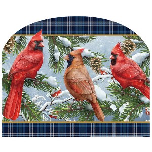 Briarwood Lane Winter Art Sign 8.25x10.25 Wintertime Cardinals For Winter Art Sign - 1 of 4
