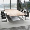 Tangkula Meeting Room Chair Set of 8 Waiting Room Chairs w/ Ergonomic Backrest & Armrests - 2 of 4