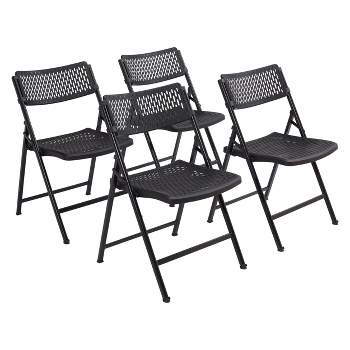 Set of 4 AirFlex Series Premium Polypropylene Folding Chair - Hampden Furnishings