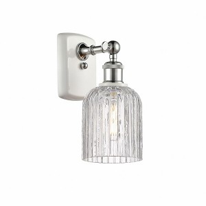Bridal Veil - 1 Light Wall Sconce In Art Deco Style-10 Inches Tall and 5 Inches Wide - 1 of 1