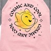 Girls' - Disney - Cosmic Cool Star Shirt Tail Raglan Graphic T-shirt - 2 of 4