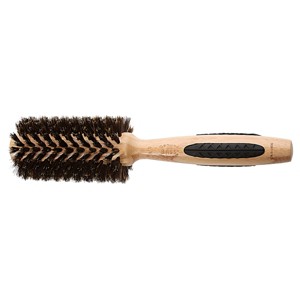 Bass Brushes Straighten & Curl Hair Brush Premium Bamboo Handle Round Brush with 100% Pure Bass Premium Firm Natural Boar Bristles Medium Medium - 1 of 3