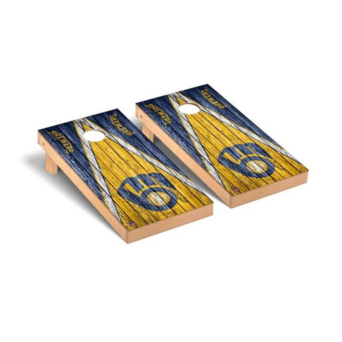 Buy Cleveland Triangle Baseball Cornhole Boards Outdoor Lawn Online in  India 