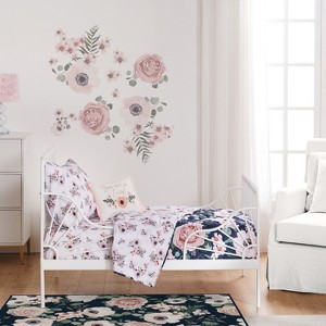Fiori 5PC Toddler Set - Q, FS, FSS, PC w/o Emb + plw - Levtex Baby - 1 of 4