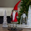 Northlight Standing Santa Gnome with Faux Fur Christmas Figurine - 17" - Red - image 2 of 4