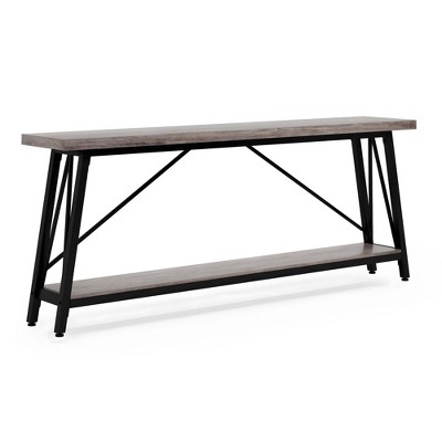 NicBex 31.49" H Console Table with Open Storage Shelf Sofa Table for Entryway Living Room
