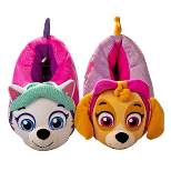 Nickelodeon Paw Patrol Everest and Skye 3D Toddler Girls' Dual Sizes Slippers