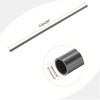 Unique Bargains High Impact Water Plumb Cable Sleeve PVC Rigid Round Pipes 20" Length - 2 of 4