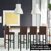 PiccoCasa Bar Pub Counter Height Side Stretch Chair Covers with Elastic Band - 2 of 4