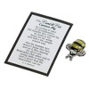 Ganz Zinc Pocket Charm with Story Card, The Bumble Bee Cannot Fly - 3 of 3