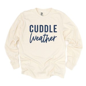 Simply Sage Market Women's Cuddle Weather Long Sleeve Garment Dyed Tee - 1 of 4