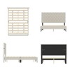FUFU&GAGA Queen - Size Tufted Upholstered Platform Bed with USB Charging - Modern & Functional Bedroom Centerpiece - 4 of 4