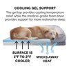 Wonder Meadow - Removable Bolsters Cooling Gel Pet Bed - 3 of 4