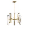 Savoy House Winfield 10 - Light Chandelier in  Warm Brass - 3 of 4