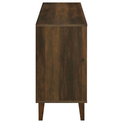 Torin Dark Pine Rustic 2-Door Wood Accent Cabinet
